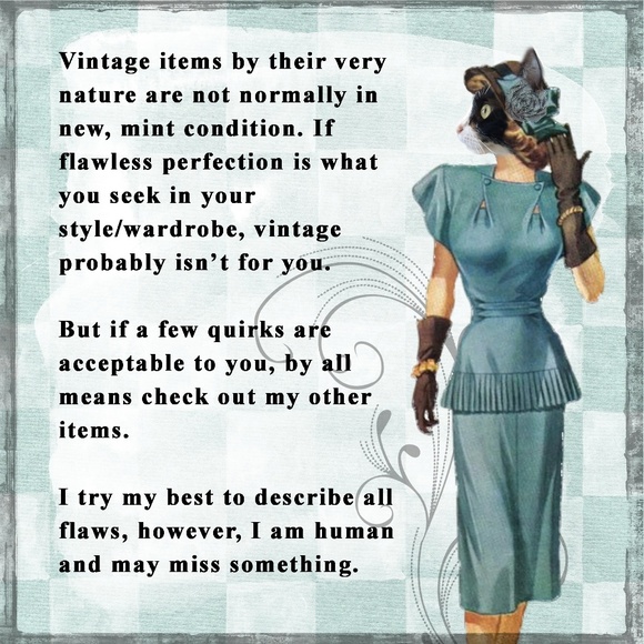 RARE Size 50's/60's Vintage Gray Wool Skirt Suit - Picture 8 of 8